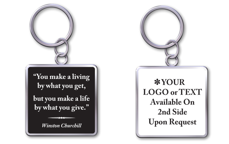 Keychain With Quote "Make A Life"